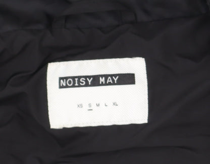 Womens UK Size M Noisy may Black Puffer Jacket