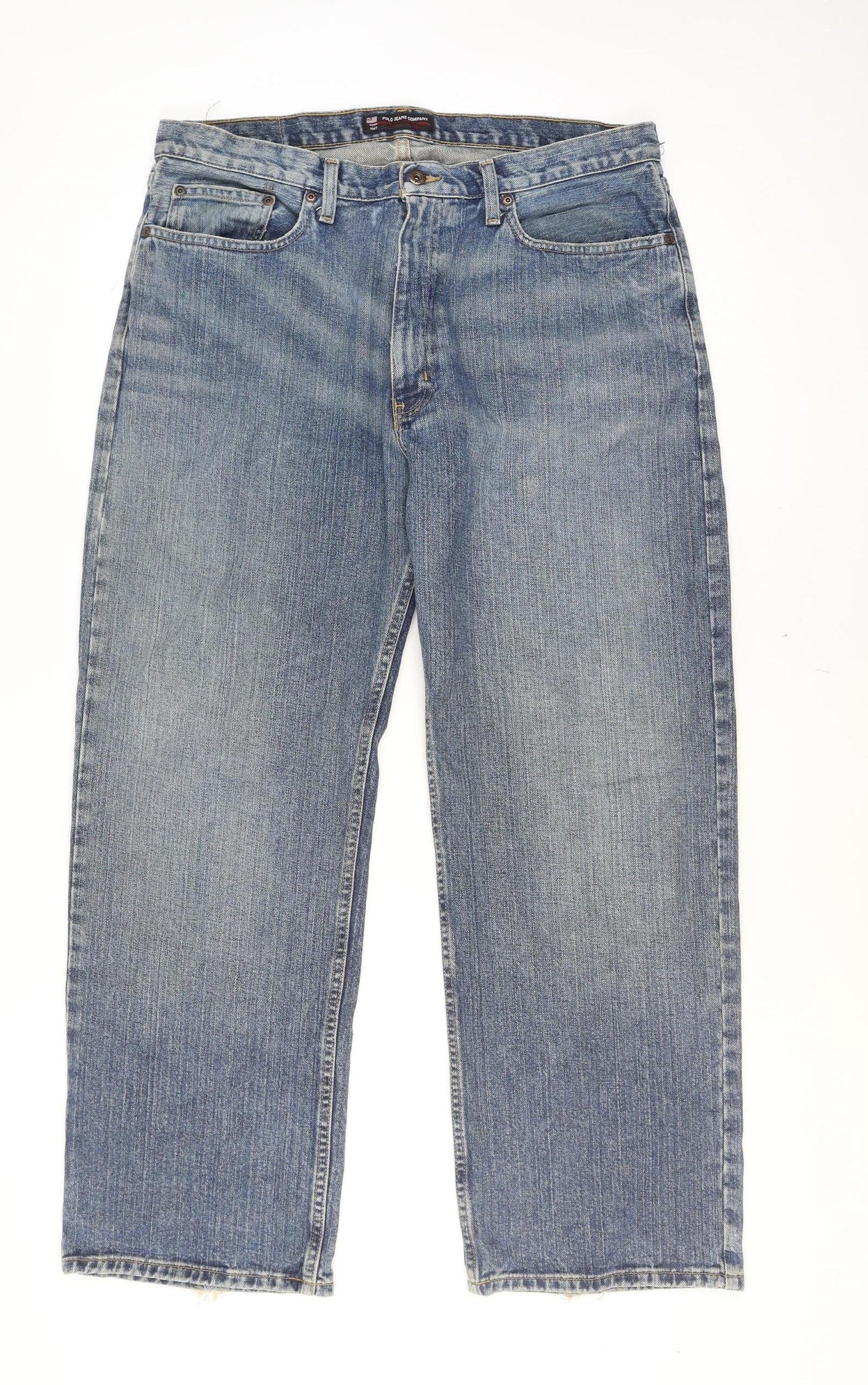 Ralph Lauren Polo Jeans Co Men’s Blue 36x30 Straight Denim Jeans