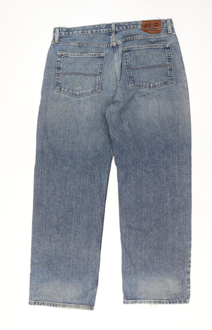 Ralph Lauren Polo Jeans Co Men’s Blue 36x30 Straight Denim Jeans