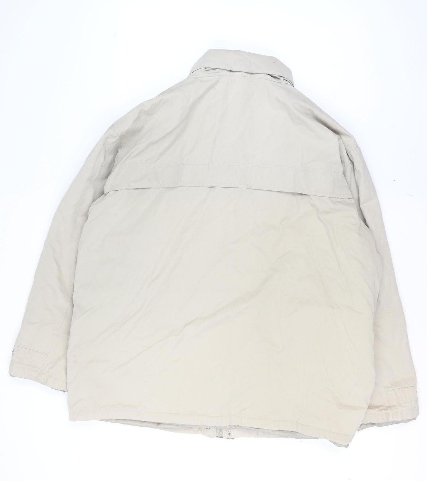 Mens UK Size 2XL ARMANDO Beige Parka Coat