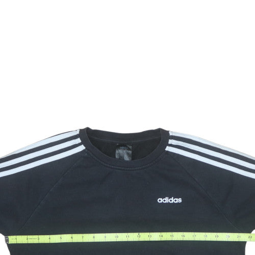 Womens UK Size XS adidas Black Pullover Sweatshirt