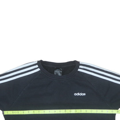 Womens UK Size XS adidas Black Pullover Sweatshirt
