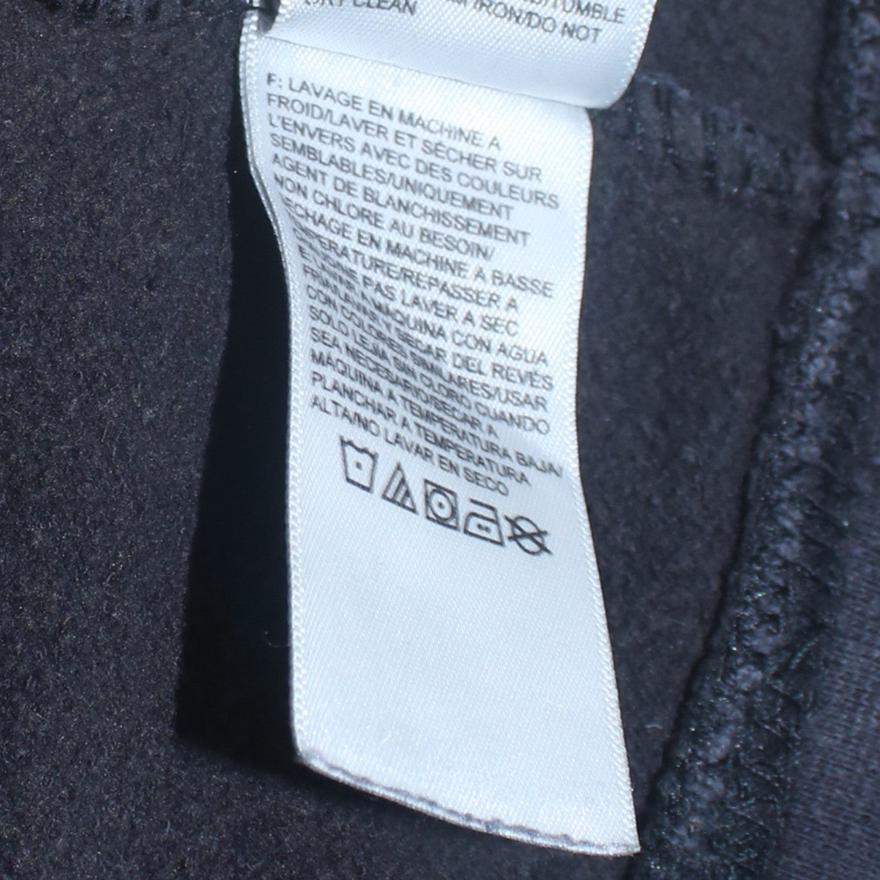 Mens UK Size S The North Face Black Pullover Hoodie