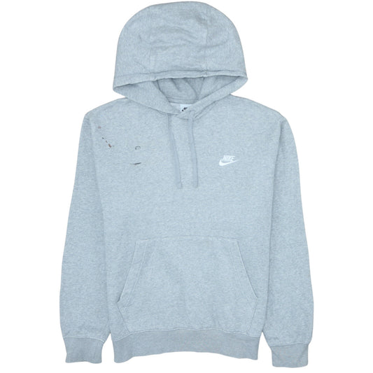Mens UK Size S Nike Grey Pullover Hoodie