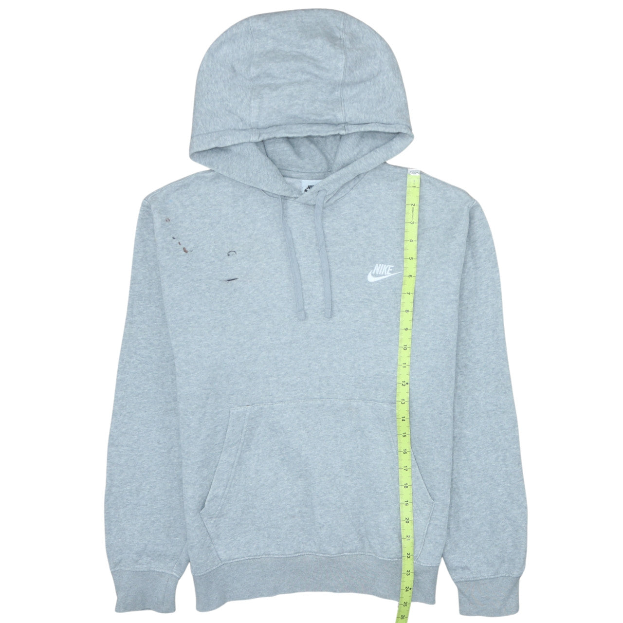 Mens UK Size S Nike Grey Pullover Hoodie