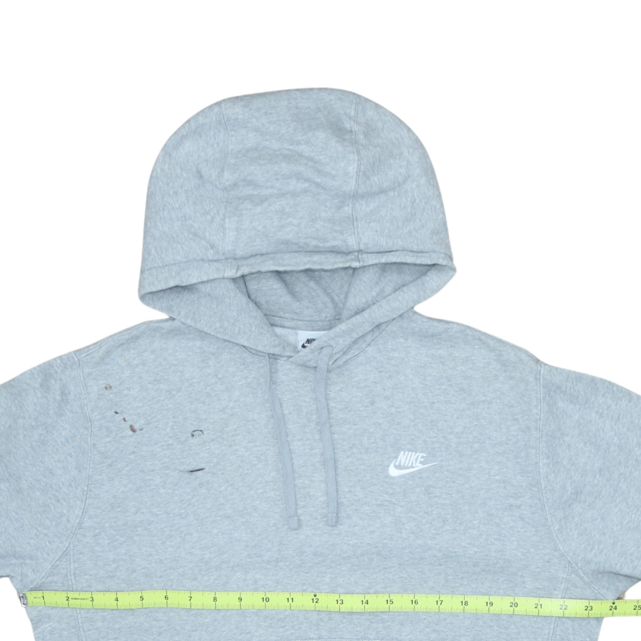 Mens UK Size S Nike Grey Pullover Hoodie