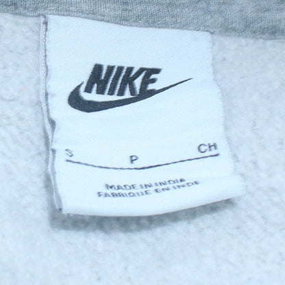 Mens UK Size S Nike Grey Pullover Hoodie
