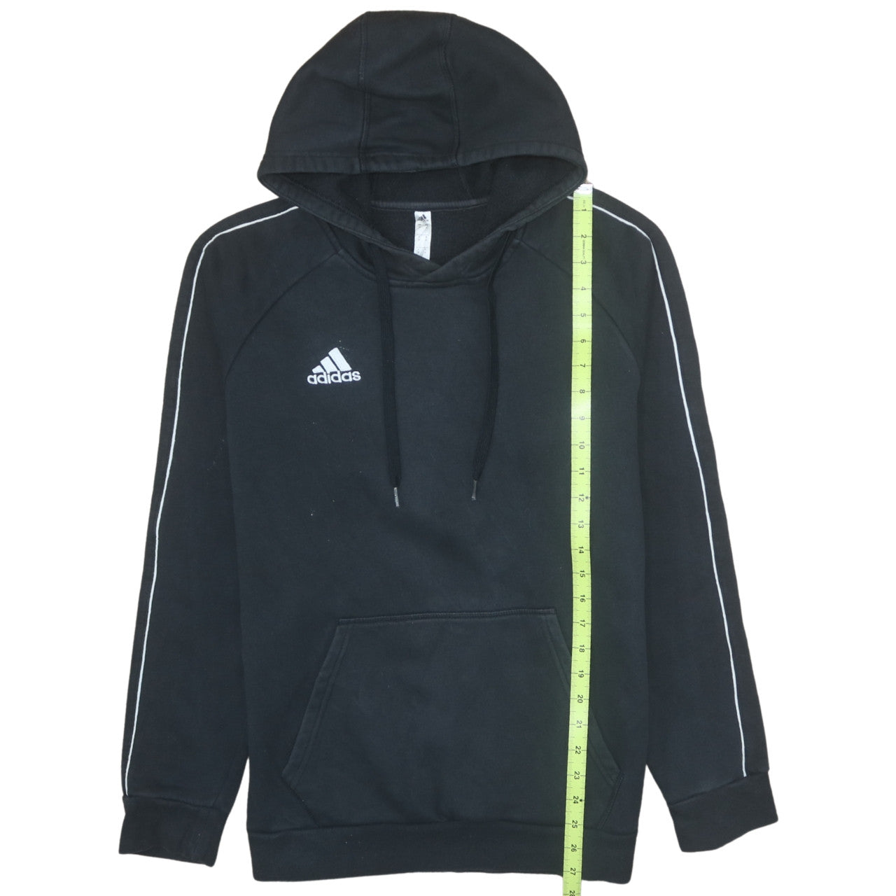 Mens UK Size M adidas Black Pullover Hoodie