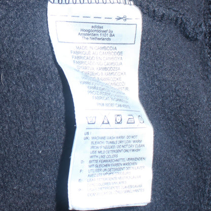 Mens UK Size M adidas Black Pullover Hoodie