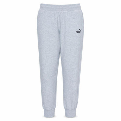 Front view of Puma Women’s Grey Jogger Sweatpants, size UK 12, Regular Fit Activewear