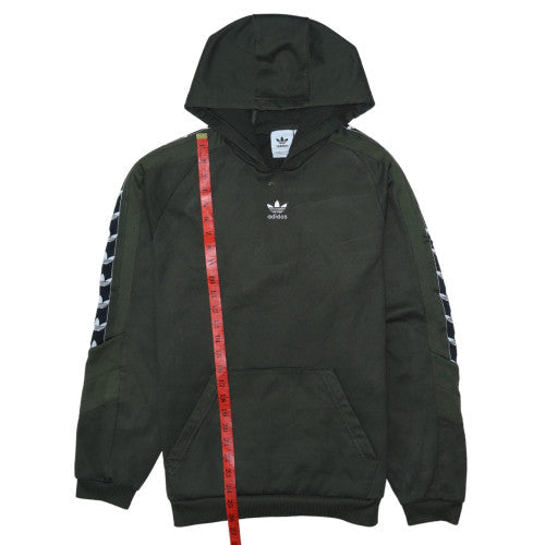 Mens UK Size M adidas Green Pullover Hoodie