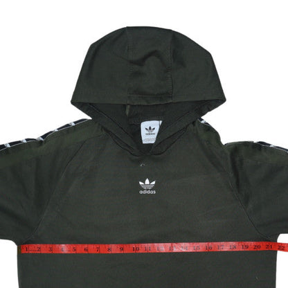 Mens UK Size M adidas Green Pullover Hoodie