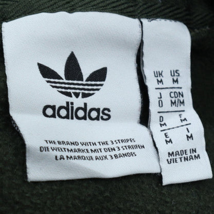 Mens UK Size M adidas Green Pullover Hoodie