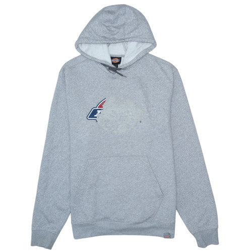 Mens UK Size L Dickies Grey Pullover Hoodie