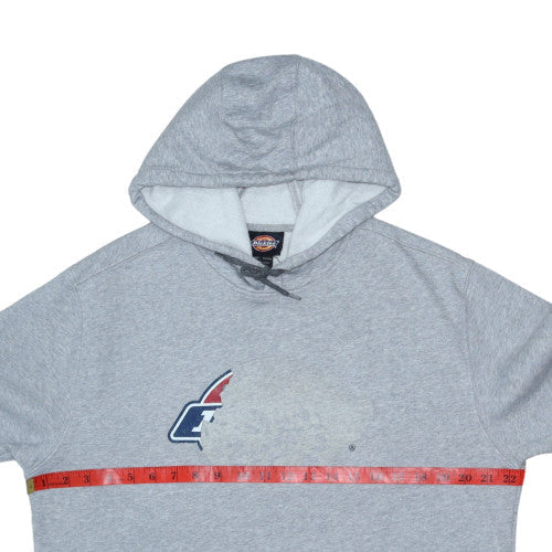 Mens UK Size L Dickies Grey Pullover Hoodie