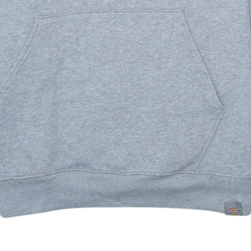 Mens UK Size L Dickies Grey Pullover Hoodie