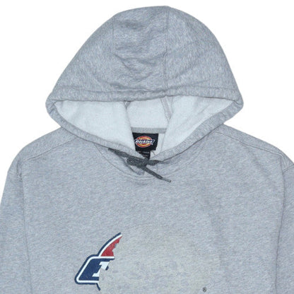 Mens UK Size L Dickies Grey Pullover Hoodie