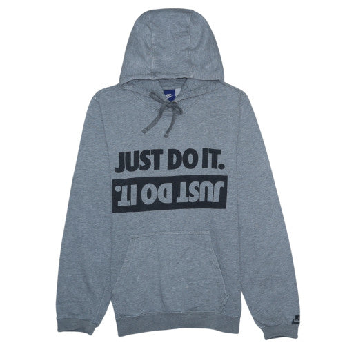 Mens UK Size XS Nike Grey Pullover Hoodie