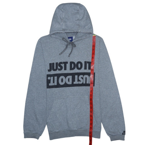 Mens UK Size XS Nike Grey Pullover Hoodie