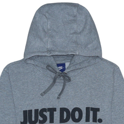 Mens UK Size XS Nike Grey Pullover Hoodie
