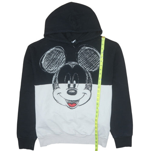 Womens UK Size L Disney at George Black Pullover Hoodie