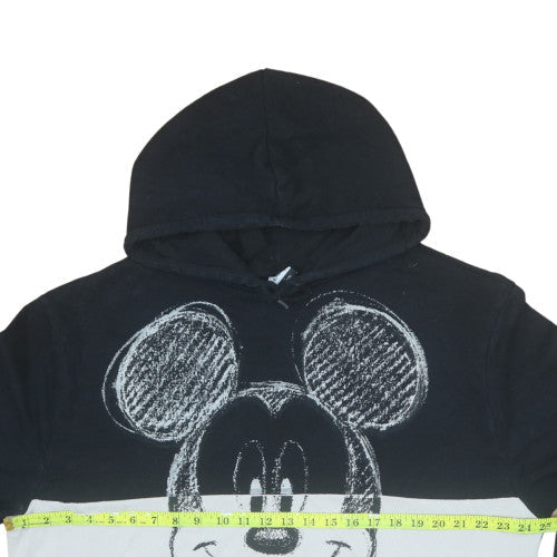 Womens UK Size L Disney at George Black Pullover Hoodie