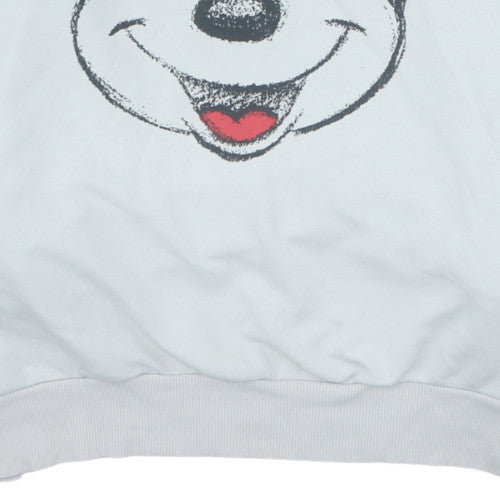 Womens UK Size L Disney at George Black Pullover Hoodie