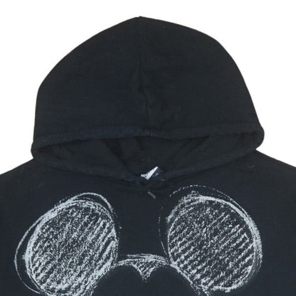 Womens UK Size L Disney at George Black Pullover Hoodie