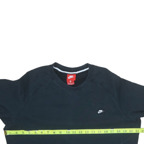 Mens UK Size M Nike Black Pullover Sweatshirt