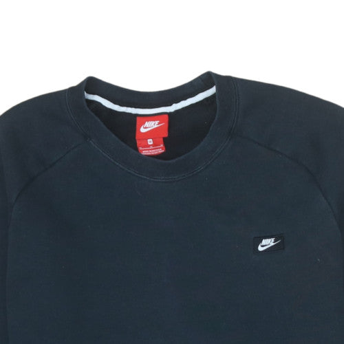 Mens UK Size M Nike Black Pullover Sweatshirt