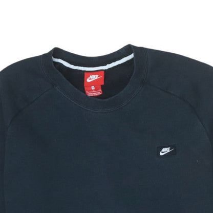 Mens UK Size M Nike Black Pullover Sweatshirt