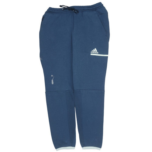 Mens UK Size L adidas Regular Fit Jogger Blue Trousers