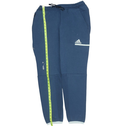 Mens UK Size L adidas Regular Fit Jogger Blue Trousers