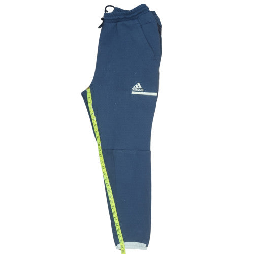 Mens UK Size L adidas Regular Fit Jogger Blue Trousers