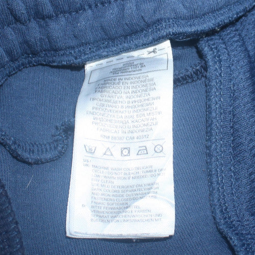 Mens UK Size L adidas Regular Fit Jogger Blue Trousers