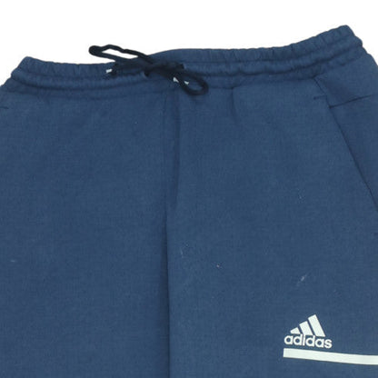 Mens UK Size L adidas Regular Fit Jogger Blue Trousers