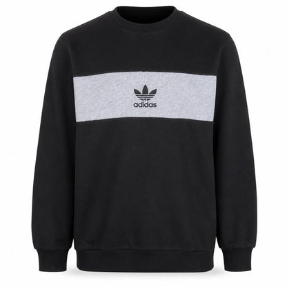 Mens UK Size S adidas Black Pullover Sweatshirt