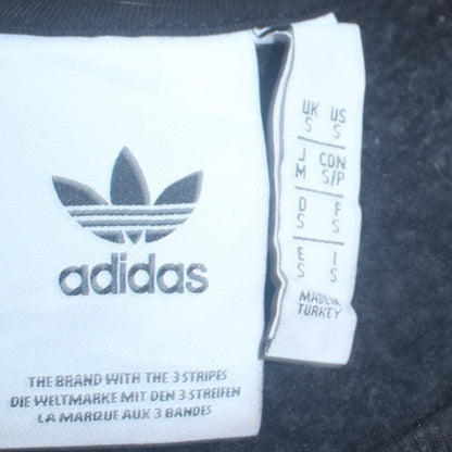 Mens UK Size S adidas Black Pullover Sweatshirt