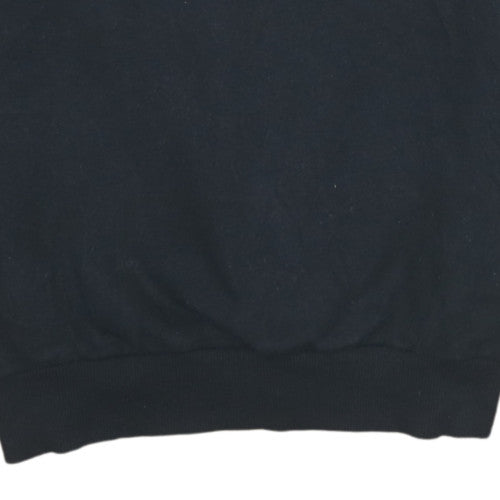 Mens UK Size S adidas Black Pullover Sweatshirt