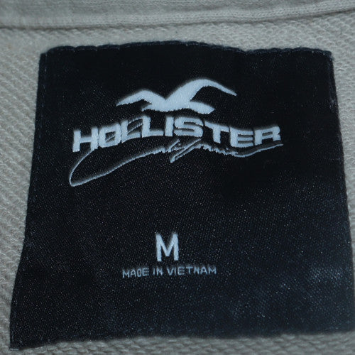 Mens UK Size M Hollister Beige Pullover Sweatshirt