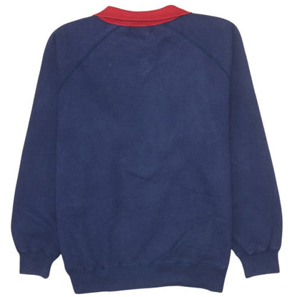 Mens UK Size L Polo by Ralph Lauren Blue Pullover Sweatshirt
