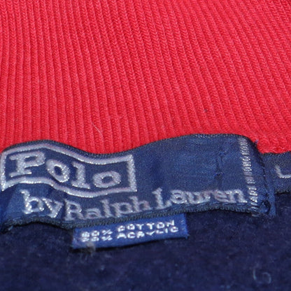 Mens UK Size L Polo by Ralph Lauren Blue Pullover Sweatshirt