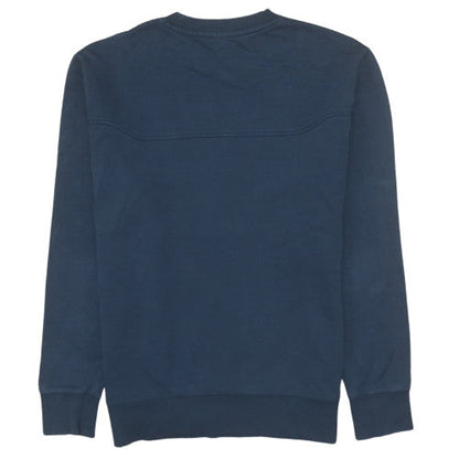 Mens UK Size XL HUGO BOSS Blue Pullover Sweatshirt