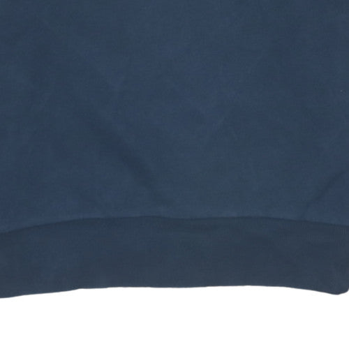 Mens UK Size XL HUGO BOSS Blue Pullover Sweatshirt