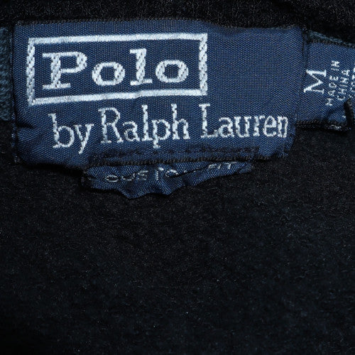 Mens UK Size M Polo by Ralph Lauren Black Pullover Hoodie