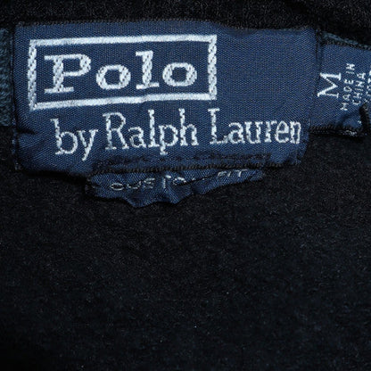 Mens UK Size M Polo by Ralph Lauren Black Pullover Hoodie