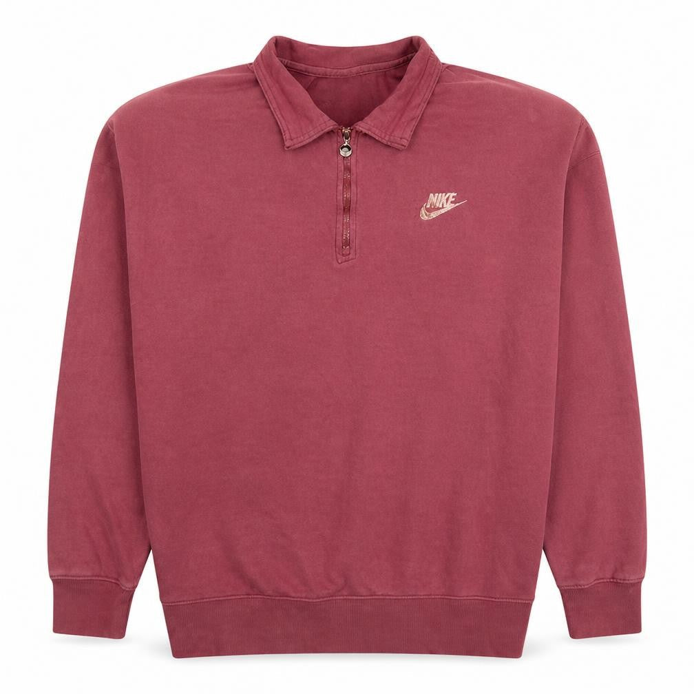 Womens UK Size M Nike Red Pullover Sweatshirt