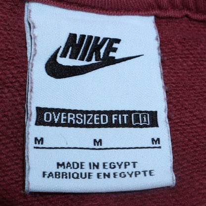 Womens UK Size M Nike Red Pullover Sweatshirt