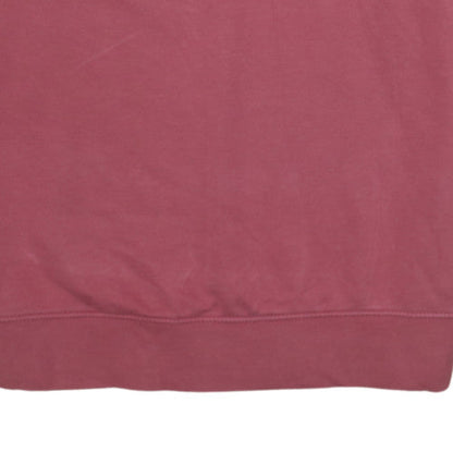 Womens UK Size M Nike Red Pullover Sweatshirt