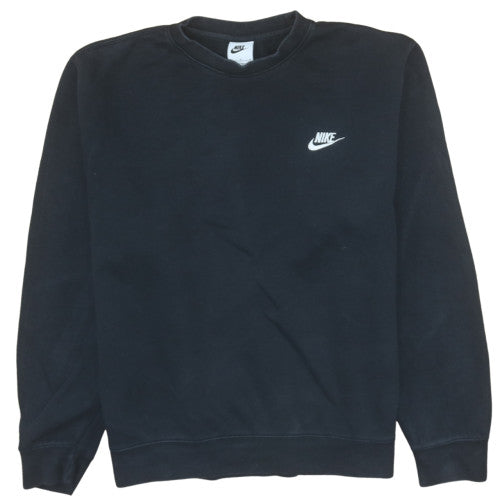 Womens UK Size M Nike Black Pullover Sweatshirt